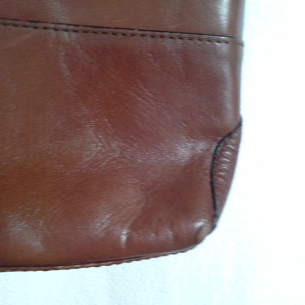 Etienne Aigner shoulder bag Red brown 11x8x3 - Picture 2 of 8